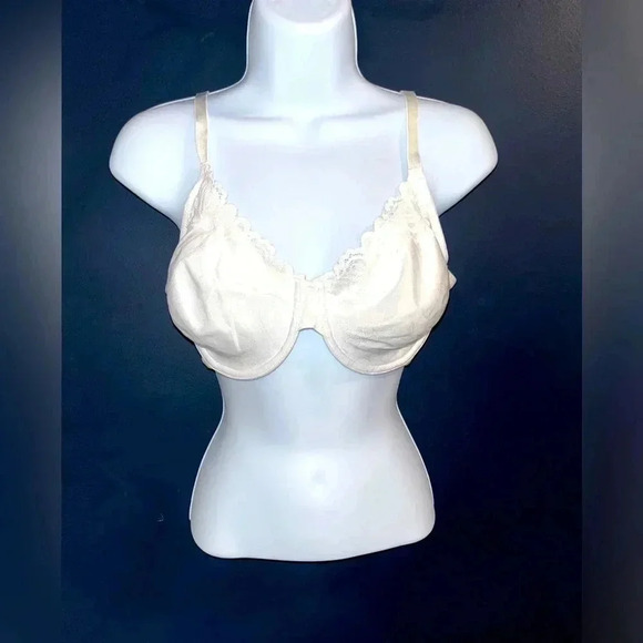 Ellen Tracy bra like new size 36D white - Picture 1 of 2
